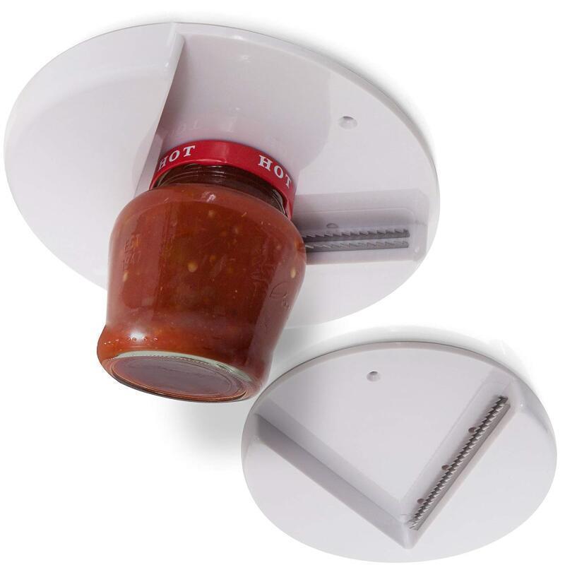 Circular can opener kitchen cabinet lid bottle opener table bottom can opener