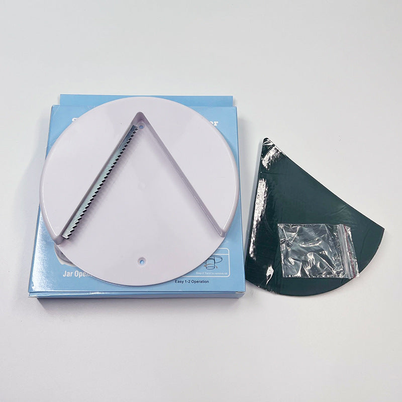 Circular can opener kitchen cabinet lid bottle opener table bottom can opener
